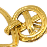 Chanel Dangle Earrings CC Clip-On Gold 96P
