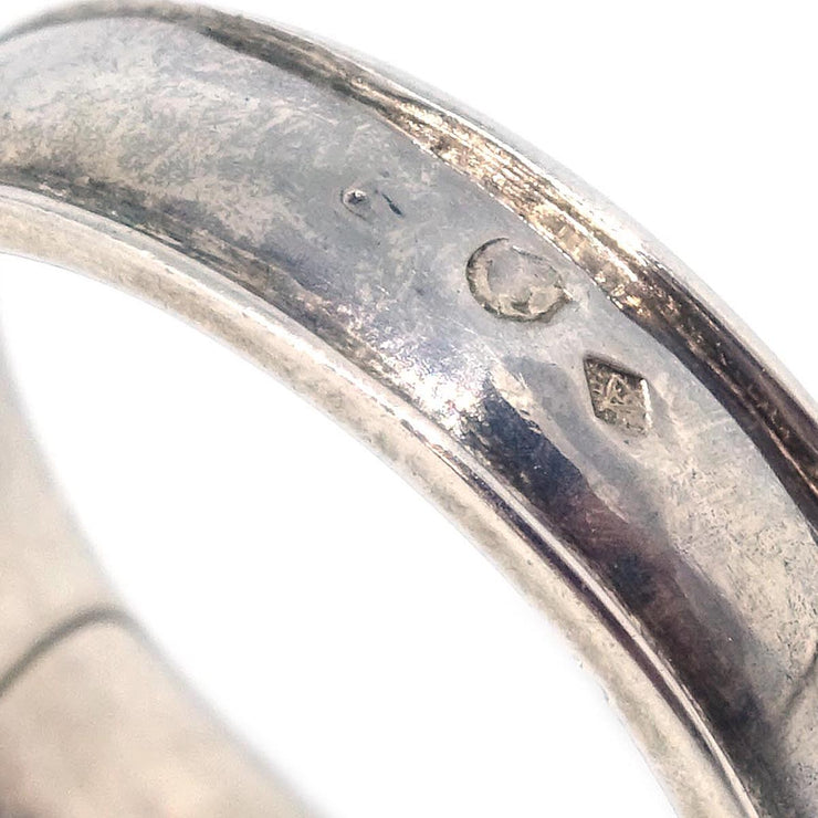 Hermes Ring Silver SV925 #52 #12