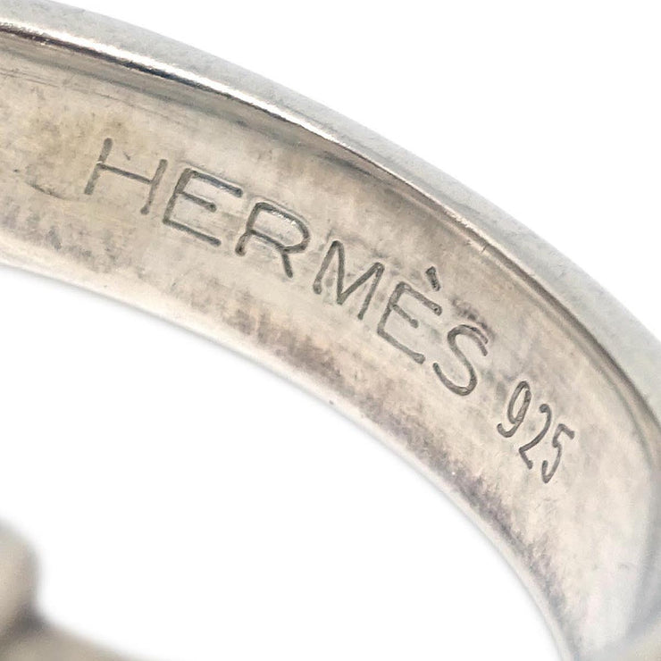 Hermes Ring Silver SV925 #52 #12