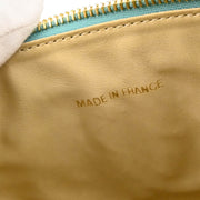 Chanel 1997-1999 Green Caviar Timeless Vanity Handbag