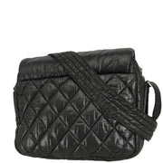Chanel 2009-2010 Black Nylon Coco Cocoon Messenger Bag