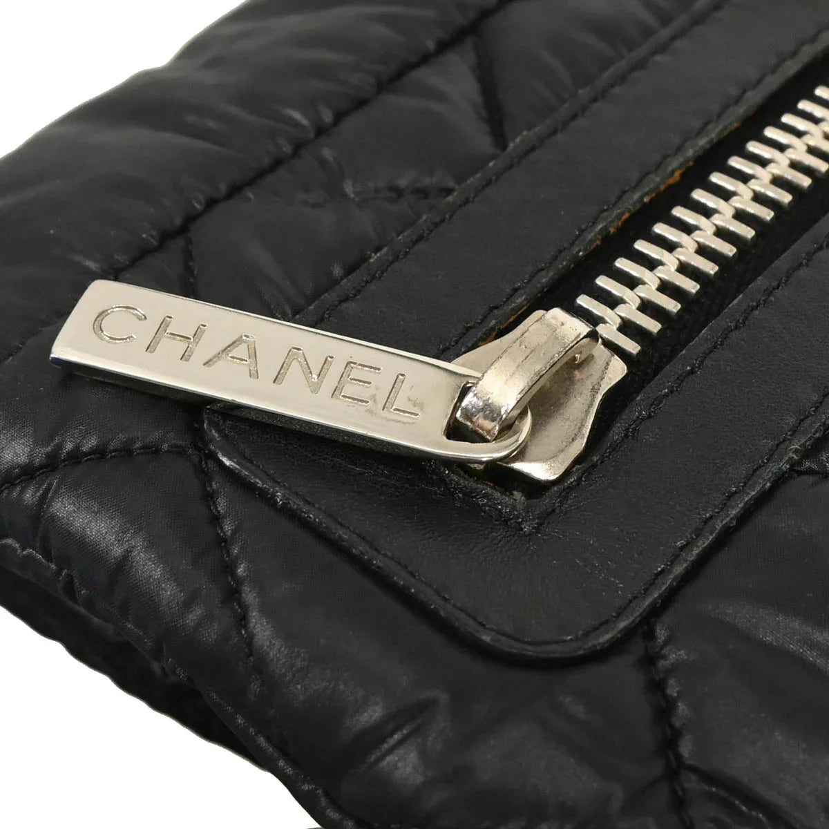 Chanel 2009-2010 Black Nylon Coco Cocoon Messenger Bag
