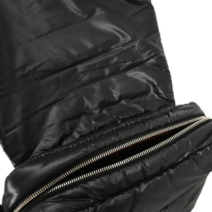 Chanel 2009-2010 Black Nylon Coco Cocoon Messenger Bag