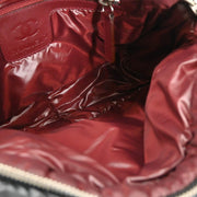 Chanel 2009-2010 Black Nylon Coco Cocoon Messenger Bag