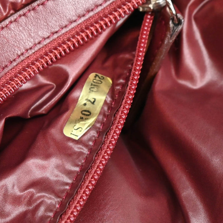 Chanel 2009-2010 Black Nylon Coco Cocoon Messenger Bag