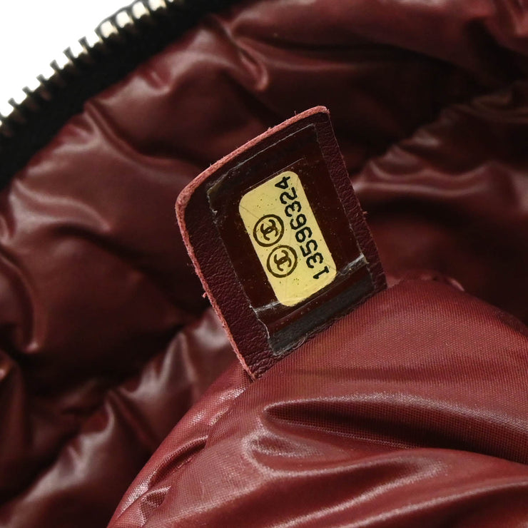 Chanel 2009-2010 Black Nylon Coco Cocoon Messenger Bag
