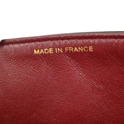 Chanel 1997-1999 Black Lambskin Medium Classic Double Flap Shoulder Bag
