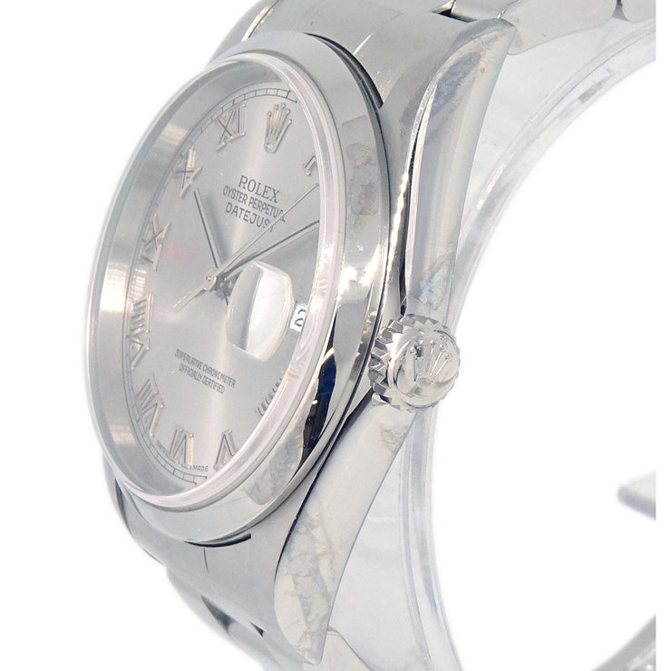 Rolex Oyster Perpetual Datejust 34mm Ref.16200 Self-winding Watch SS