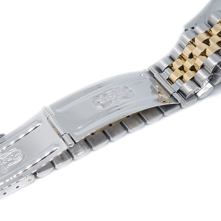 Rolex Oyster Perpetual Datejust Ref.16233G 34mm Watch 18KYG SS Diamond
