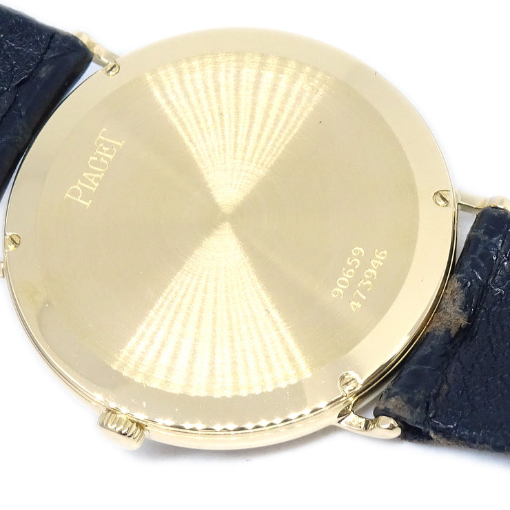 Piaget * Classic YG Manual-winding Watch 18KYG Diamond