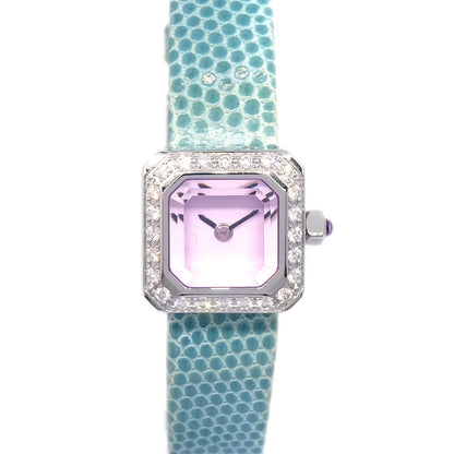 Corum * Sugar Cube Ref.137.427.47 Quartz Watch SS Diamond