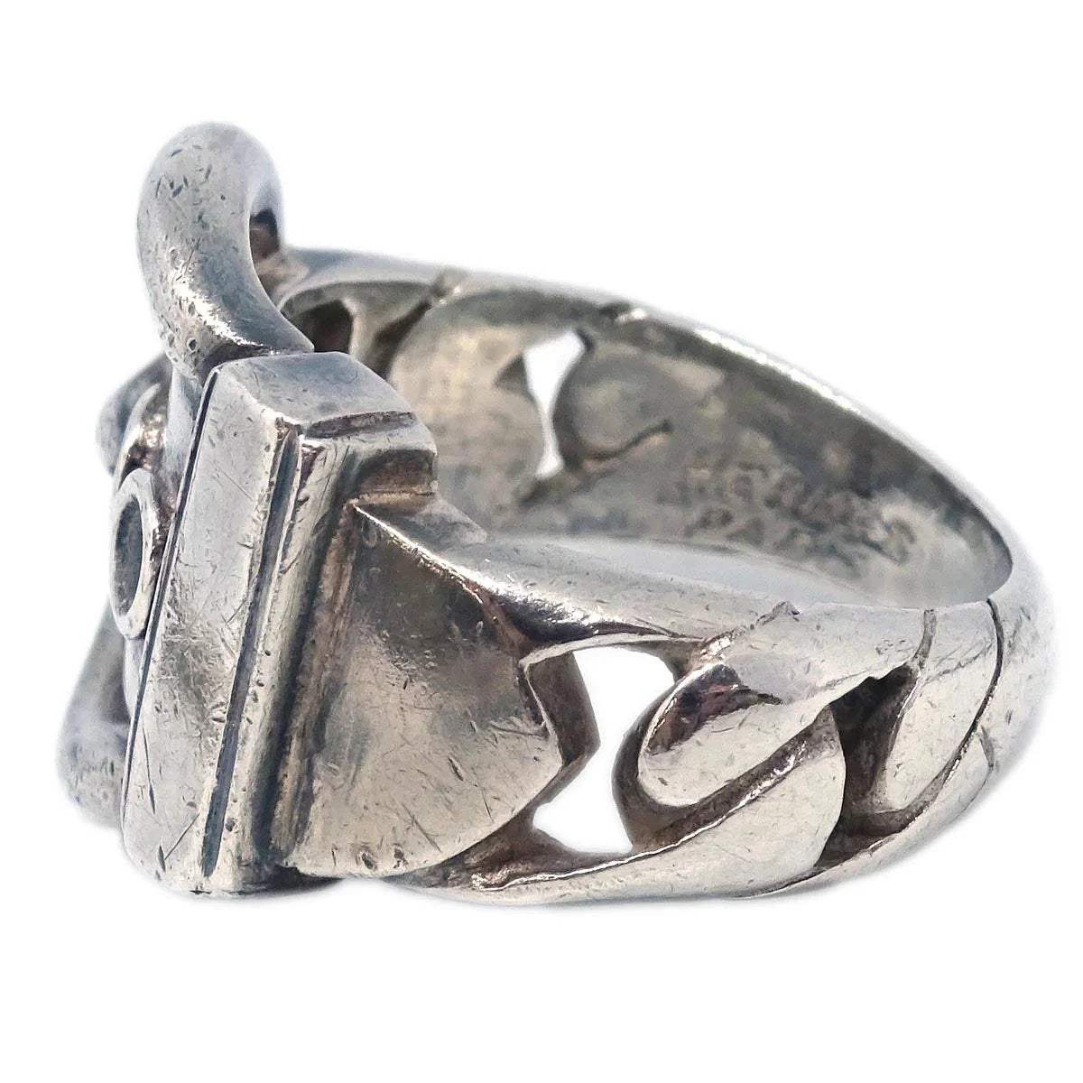 Hermes Ring Silver SV925 #52 #12