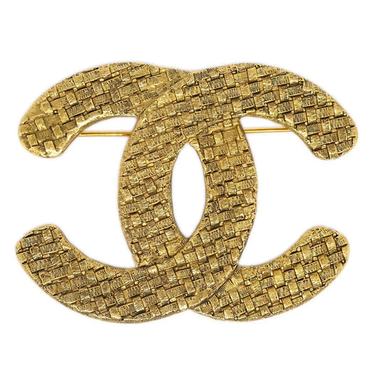 Chanel CC Brooch Pin Gold 29/1261