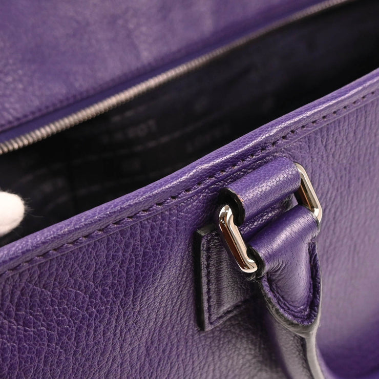 Loewe Purple Amazona 36 Handbag