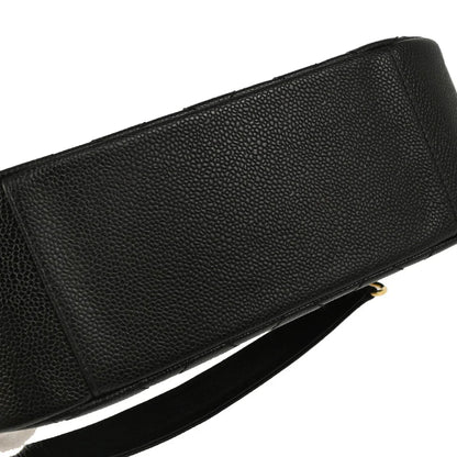 Chanel 2004-2005 Black Caviar Shoulder Bag