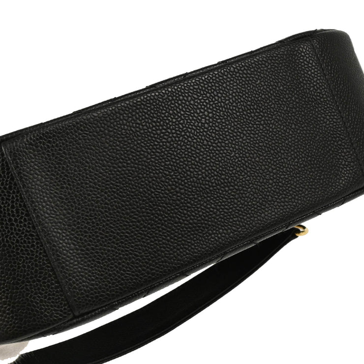 Chanel 2004-2005 Black Caviar Shoulder Bag