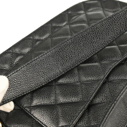 Chanel 2004-2005 Black Caviar Shoulder Bag
