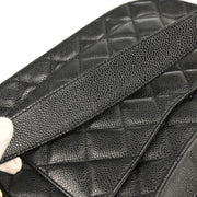 Chanel 2004-2005 Black Caviar Shoulder Bag