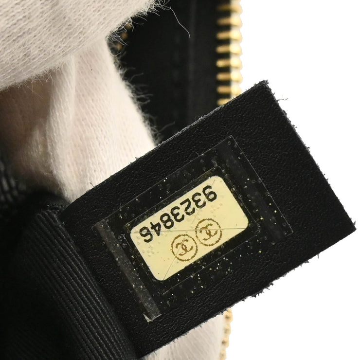 Chanel 2004-2005 Black Caviar Shoulder Bag