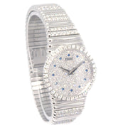 Piaget Tradition Ref.9706G505 Manual-winding Watch 18KWG Diamond Sapphire