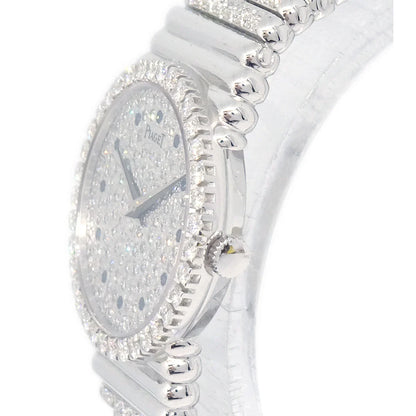 Piaget Tradition Ref.9706G505 Manual-winding Watch 18KWG Diamond Sapphire