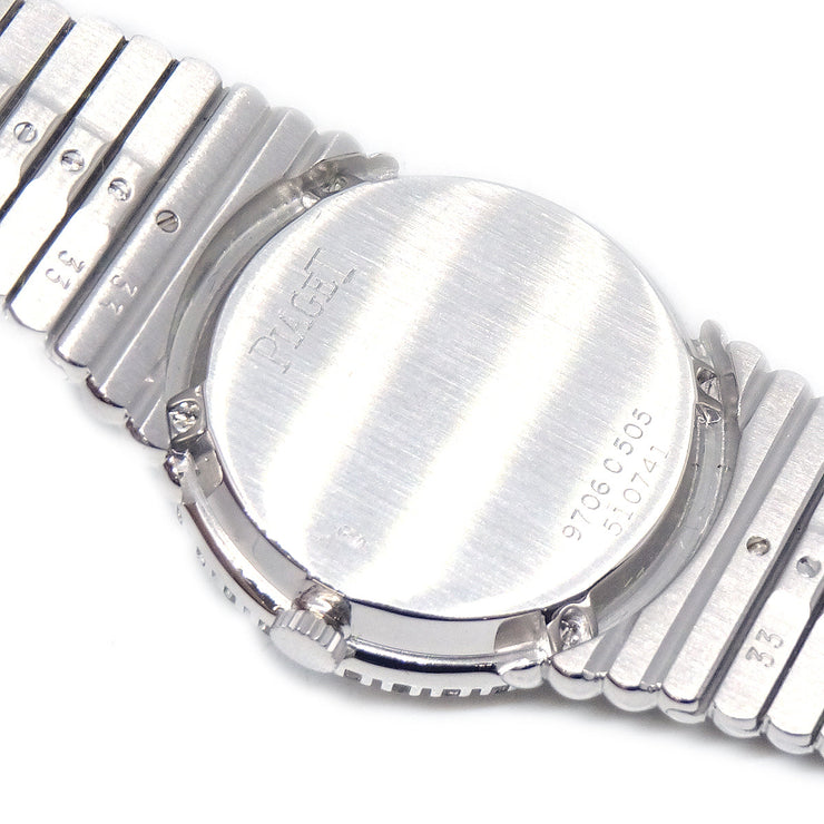 Piaget Tradition Ref.9706G505 Manual-winding Watch 18KWG Diamond Sapphire
