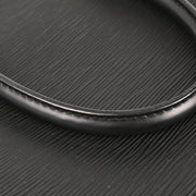 Louis Vuitton 2002 Black Epi Pont Neuf Handbag M52052