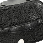 Chanel 2000-2001 Black Caviar Timeless Vanity Handbag