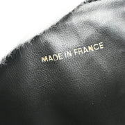 Chanel 2000-2001 Black Caviar Timeless Vanity Handbag