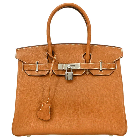 Hermes 2005 Gold Togo Birkin 30 Handbag