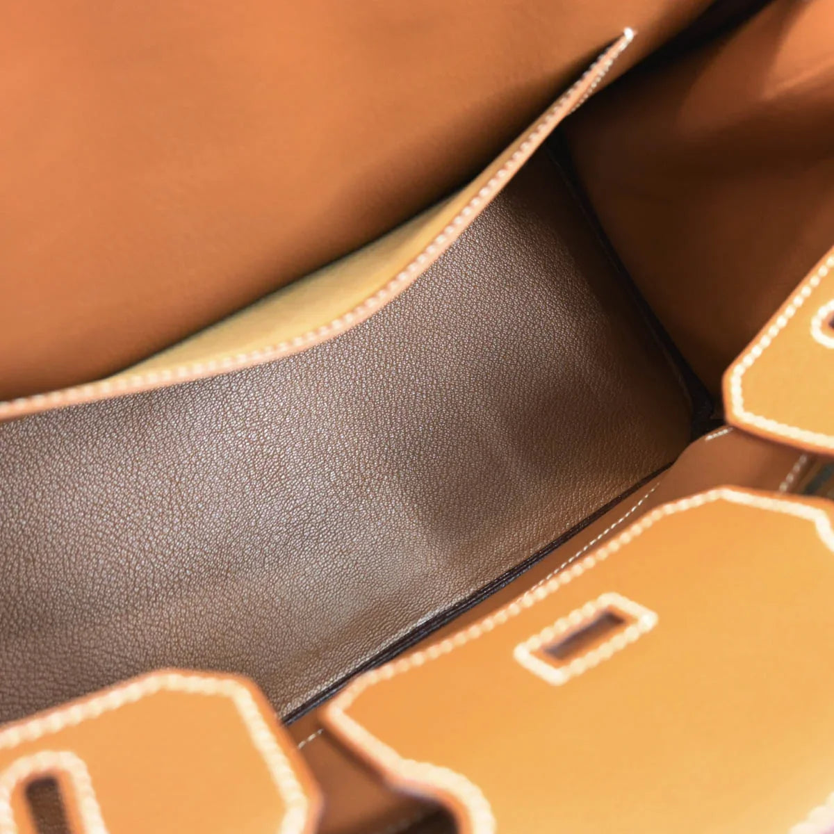 Hermes 2005 Gold Togo Birkin 30 Handbag