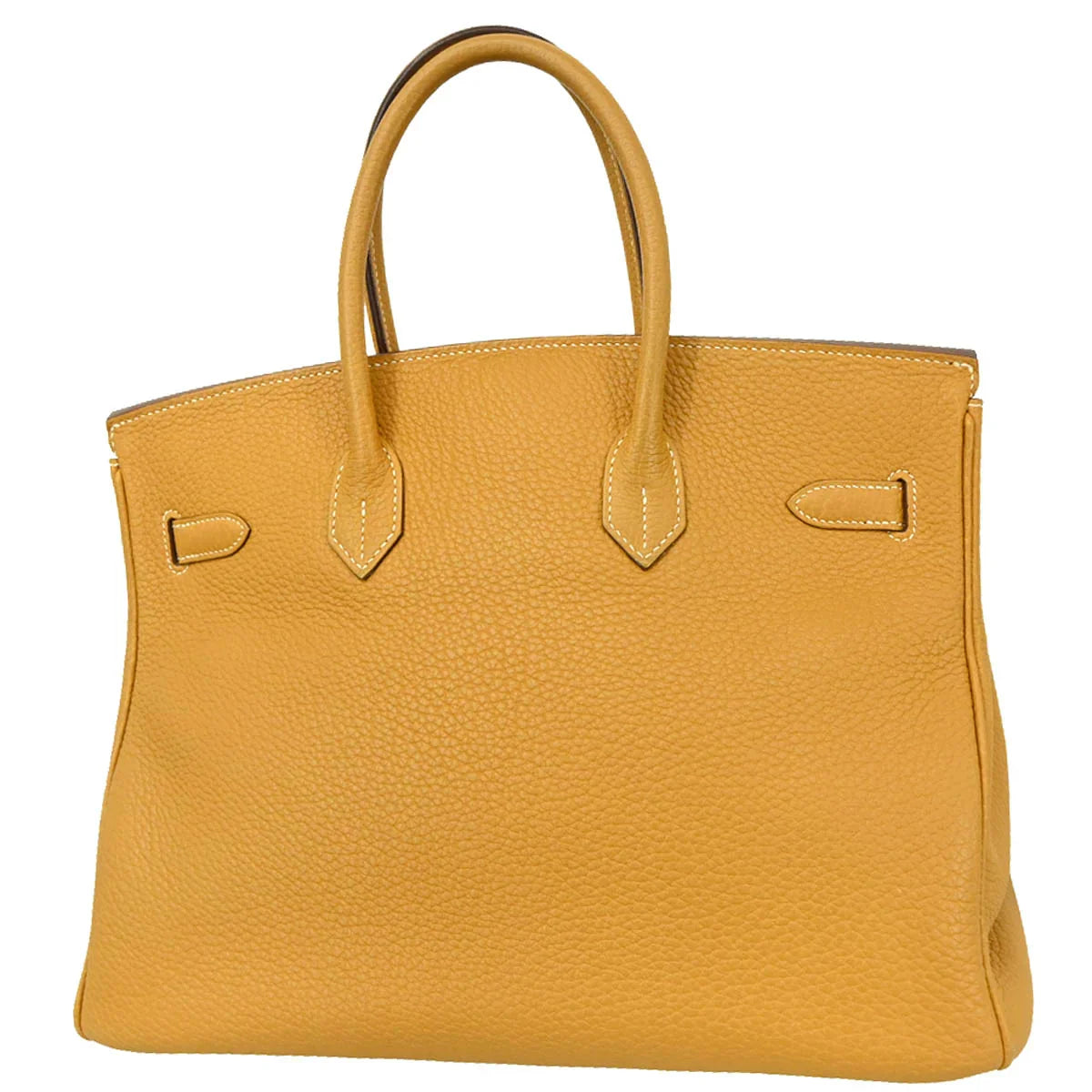 Hermes 2005 Natural Fjord Birkin 35 Handbag