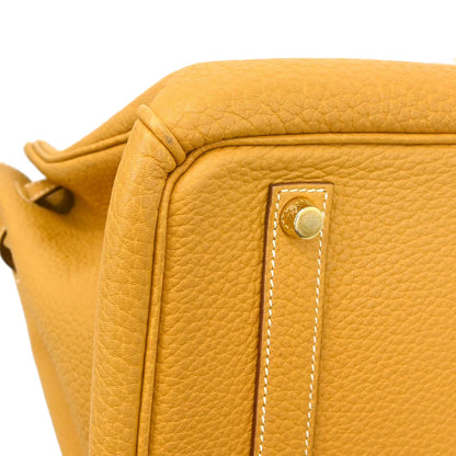 Hermes 2005 Natural Fjord Birkin 35 Handbag