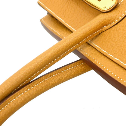 Hermes 2005 Natural Fjord Birkin 35 Handbag