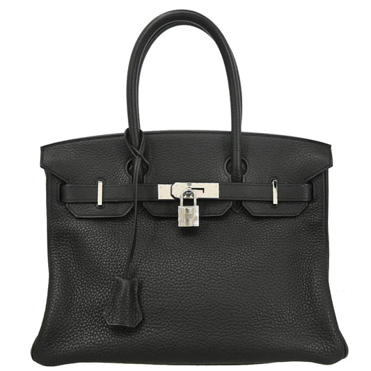 Hermes 2009 Black Togo Birkin 30 Handbag