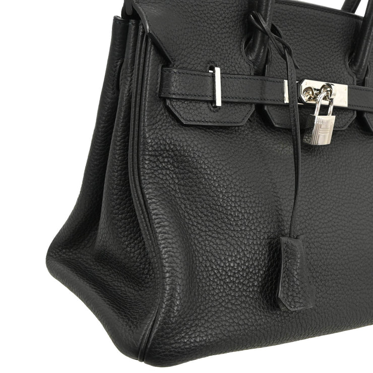Hermes 2009 Black Togo Birkin 30 Handbag
