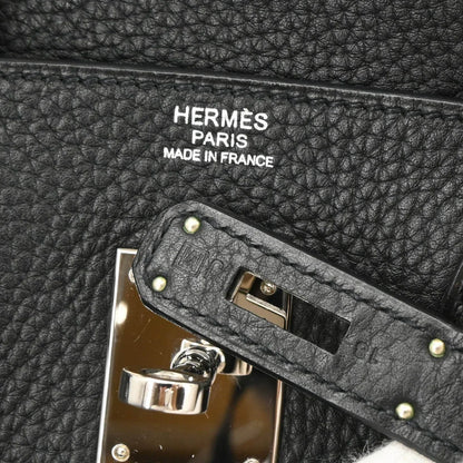 Hermes 2009 Black Togo Birkin 30 Handbag