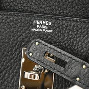 Hermes 2009 Black Togo Birkin 30 Handbag
