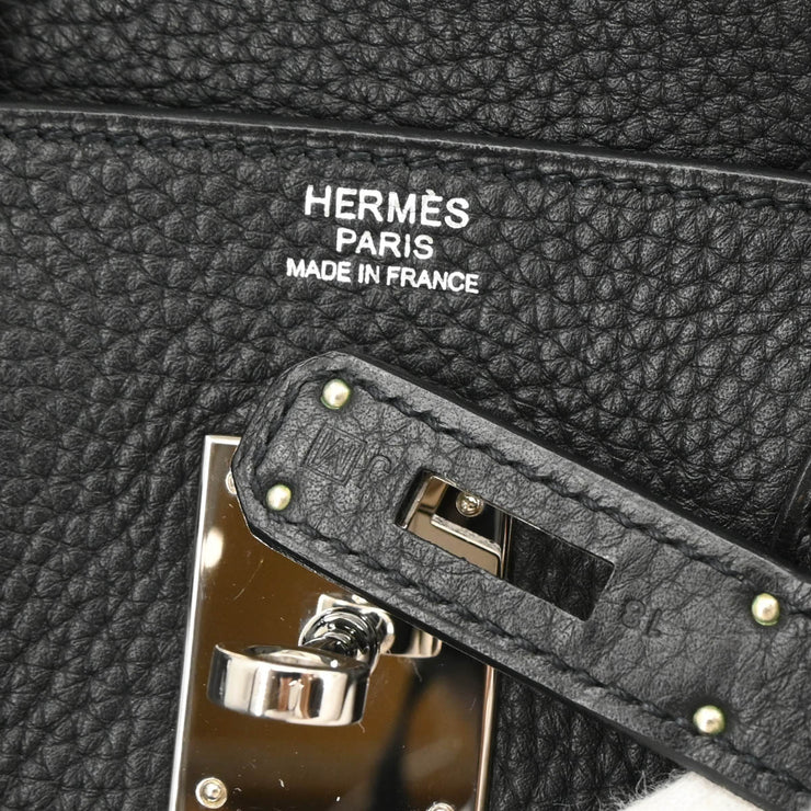 Hermes 2009 Black Togo Birkin 30 Handbag