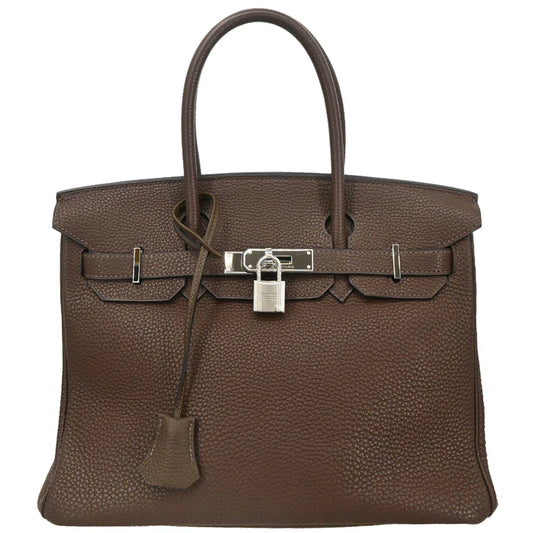 Hermes 2007 Ebene Togo Birkin 30 Handbag