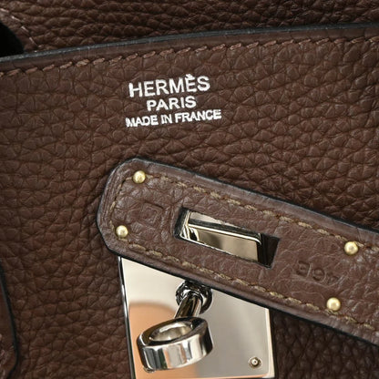 Hermes 2007 Ebene Togo Birkin 30 Handbag