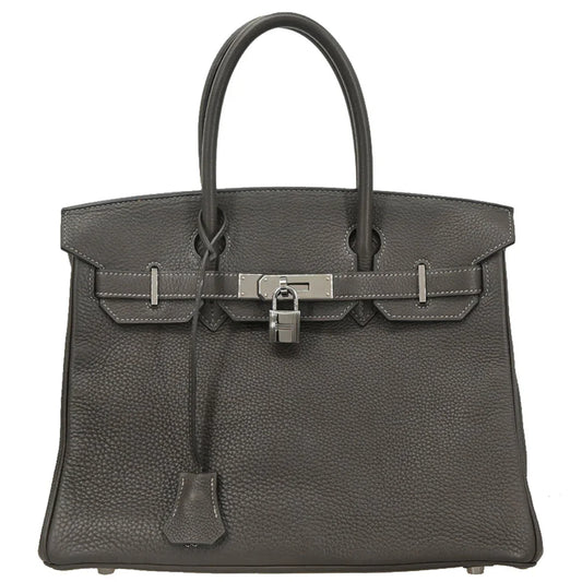 Hermes 2005 Graphite Togo Birkin 30 Handbag