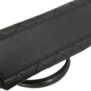 Chanel 2006-2008 Black Caviar Top Handle Handbag