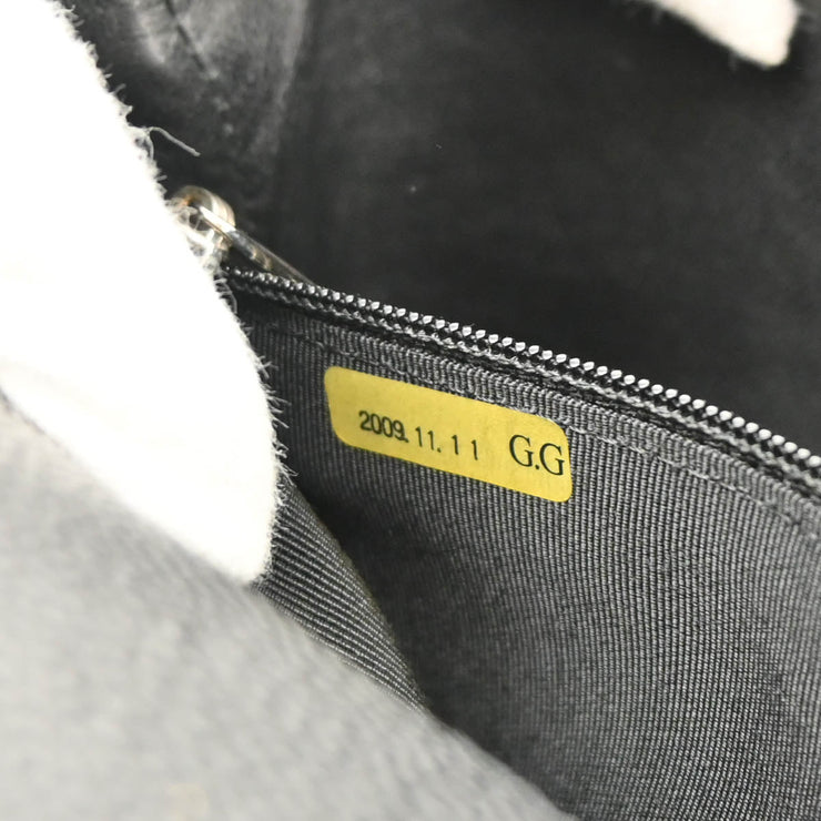 Chanel 2009-2010 Black Caviar Top Handle Handbag