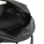 Chanel 2005-2006 Black Calfskin Luxury Line Bowling Bag