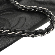 Chanel 2005-2006 Black Calfskin Luxury Line Bowling Bag