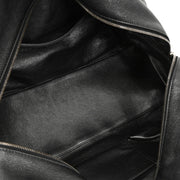 Chanel 2005-2006 Black Calfskin Luxury Line Bowling Bag