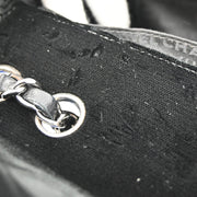 Chanel 2005-2006 Black Velvet East West Shoulder Bag