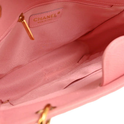 Chanel 2004-2005 Pink Caviar Petite Shopping Tote PST Chain Handbag