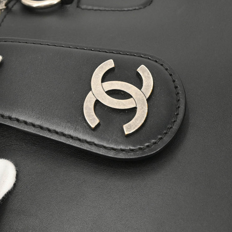 Chanel 2005-2006 Black Calfskin Tote Bag